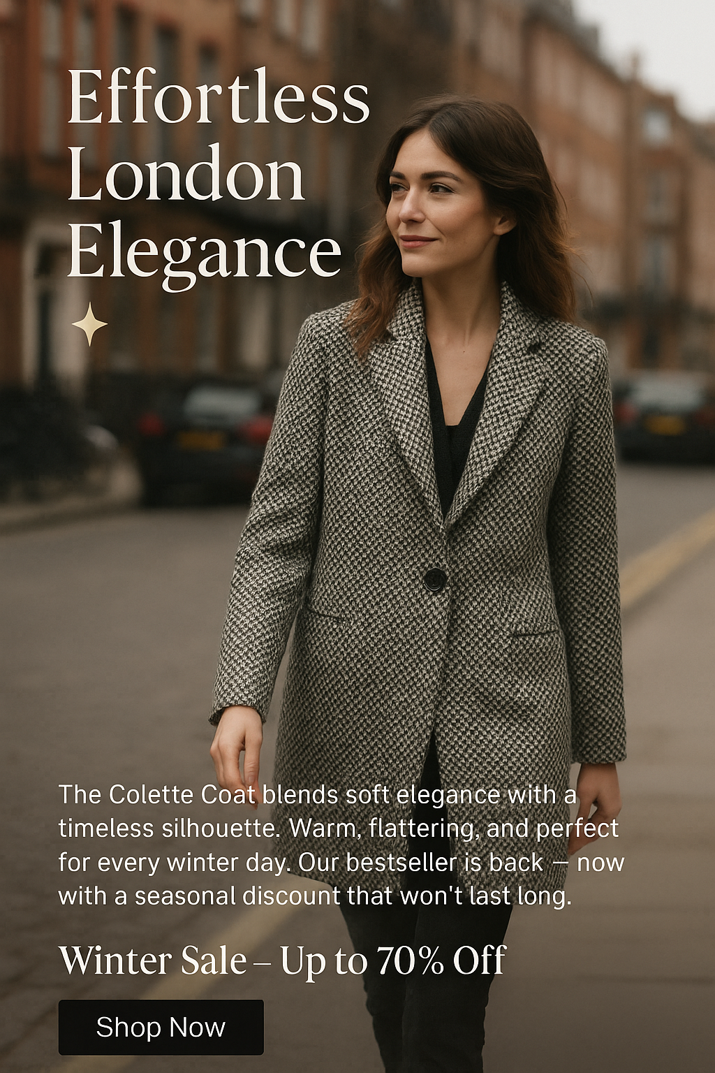 COLETTE™ | Elegant Women’s Coat