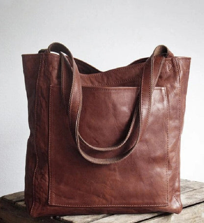 FIORENZA™ | Classic Genuine Pu Leather Tote