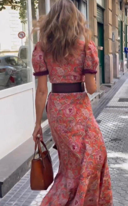Rose Bennett | Elegant Pink Maxi Dress