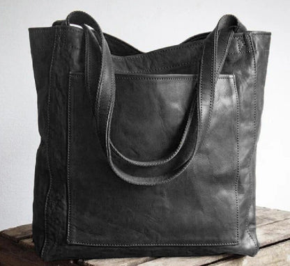 FIORENZA™ | Classic Genuine Pu Leather Tote