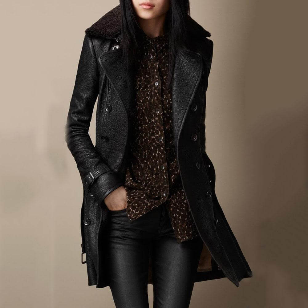 Sorel London | Timeless Leather Coat
