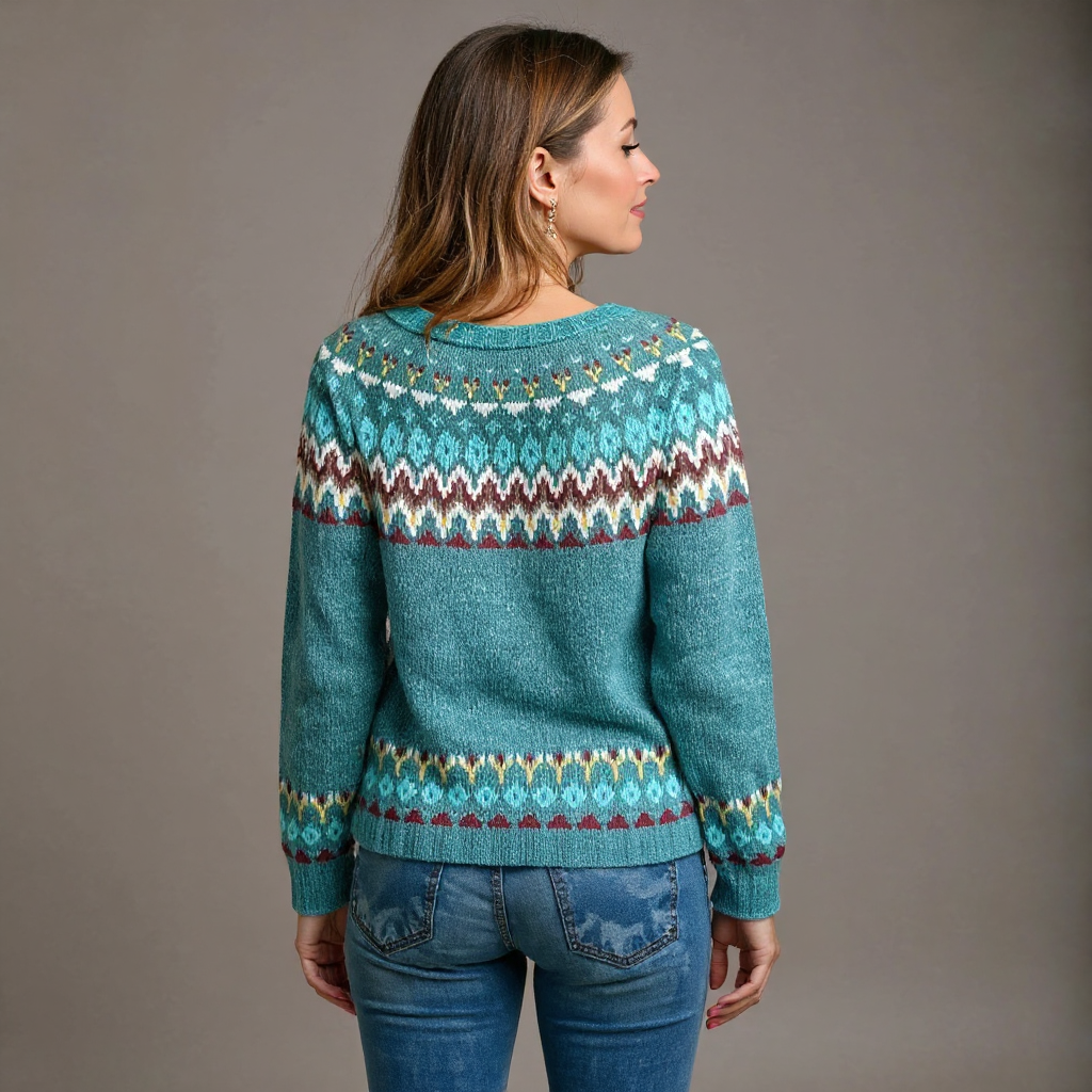 Gloria | Vintage Icelandic Knit Sweater