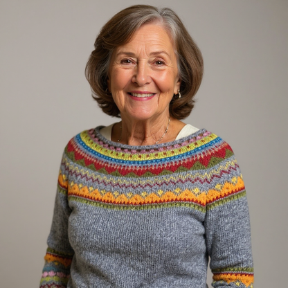 Joanna | Vintage Icelandic Knit Sweater